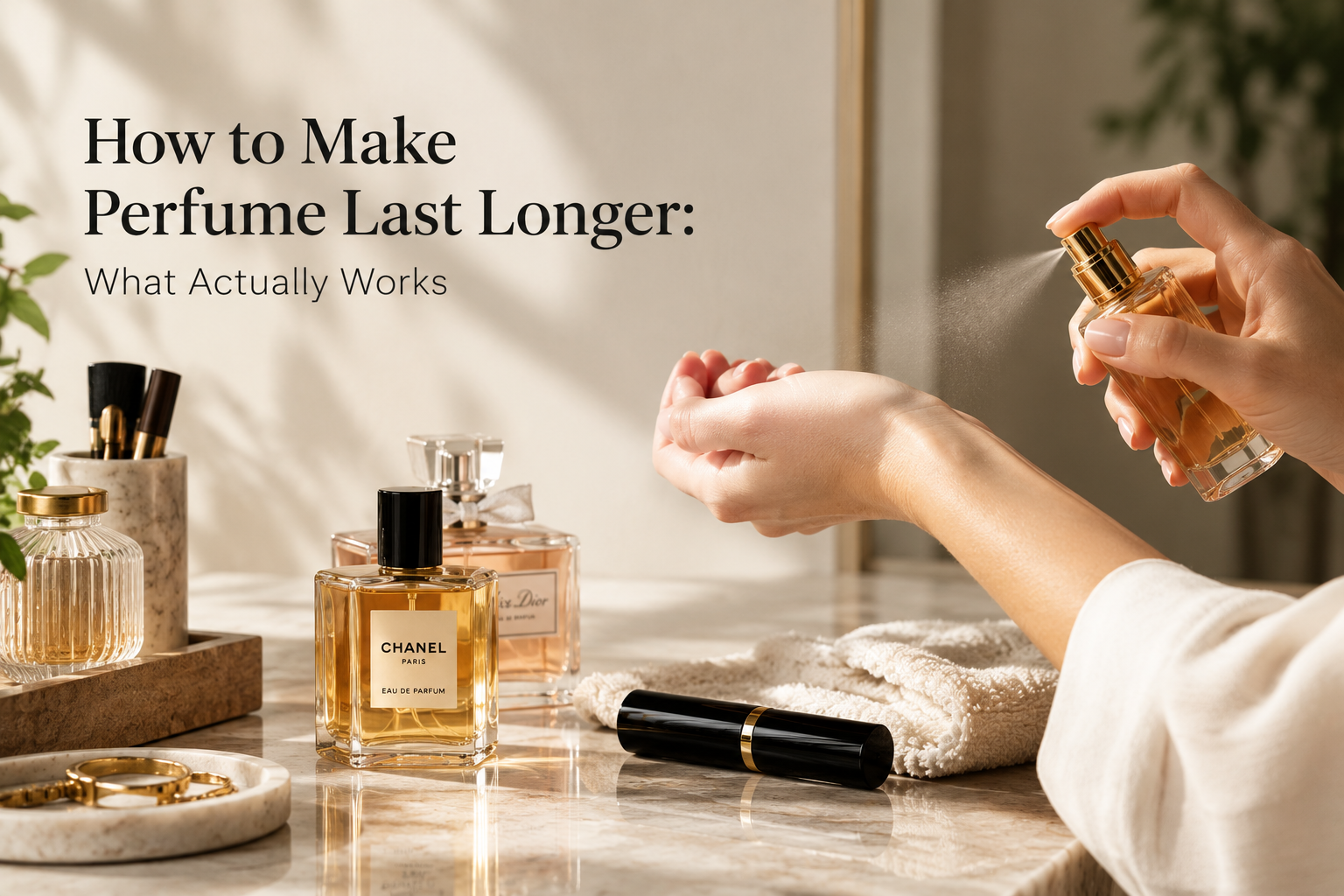 How to Make Perfume Last Longer: What Actually Works