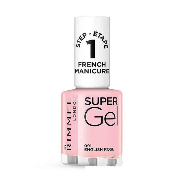 Rimmel London Super – Gel French Manicure 091 English Rose Unisex