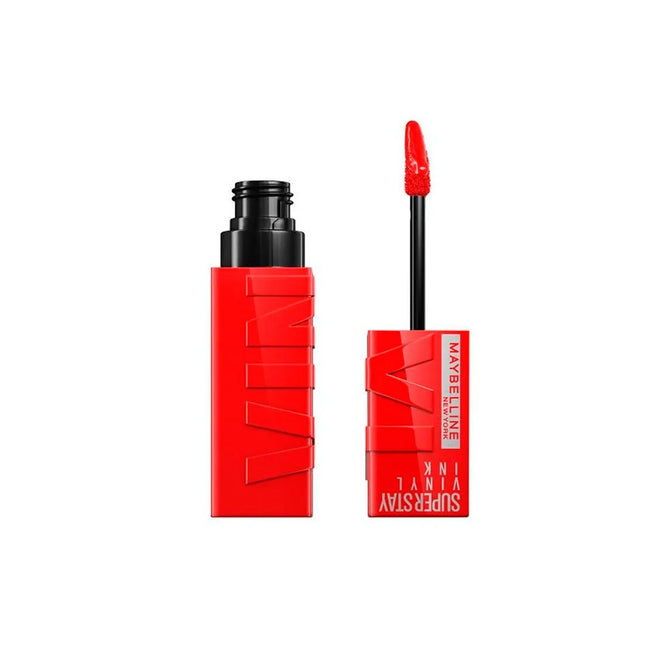 Maybelline Superstay Vinyl Ink Liquid – Lipstick 25-Red-Hot Unisex, 4,2 ml