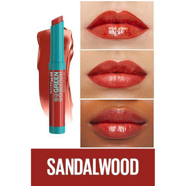 Maybelline Green Edition Balmy Lip Blush 10-Sandalwood Unisex, 1,7 g