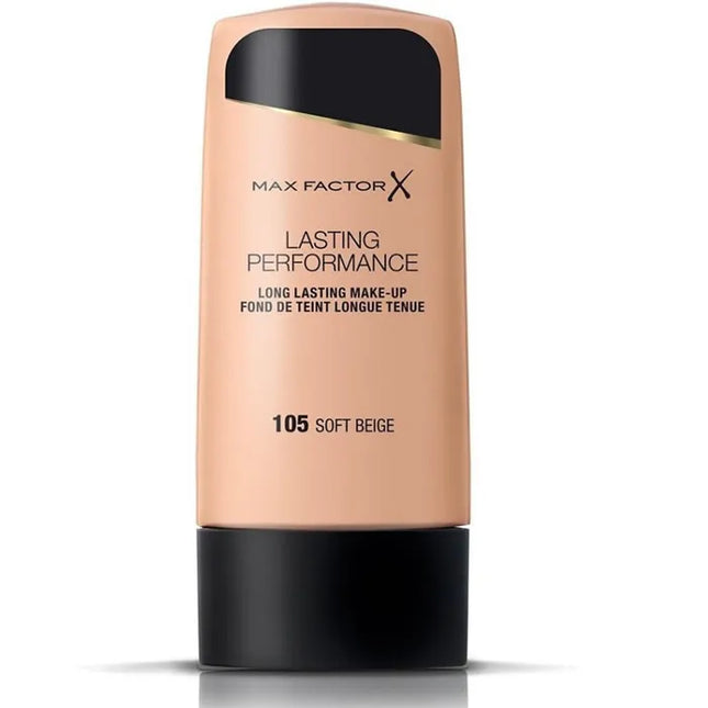 MAX Factor Lasting Performance – Foundation 105 Soft Beige Unisex