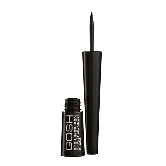 GOSH Eyeliner Pen Liquid Black Unisex, 2.5 g