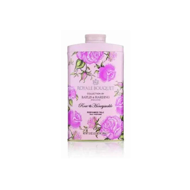 Baylis & Harding Baylis And Harding Royale Bouquet Rose Talcum Powder Unisex, 200 g
