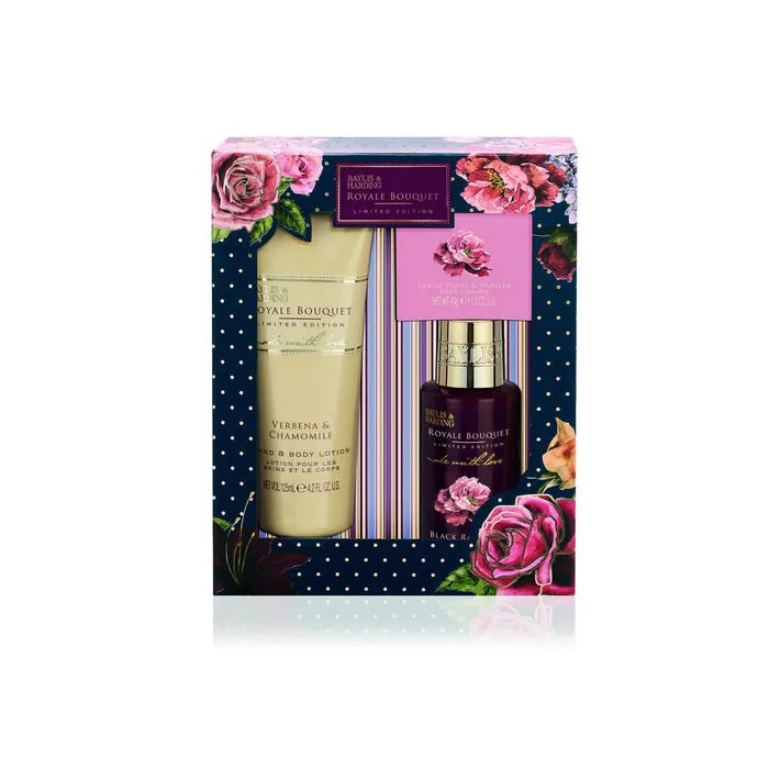 Baylis & Harding Baylis And Harding Royale Bouquet Blue Trio Set 3 Pieces 2018 Unisex