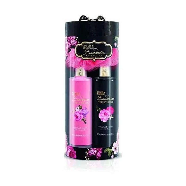 Baylis & Harding Baylis And Harding Boudoire Velvet Rose Shower Sensations Set 3 Pieces 2018 Unisex