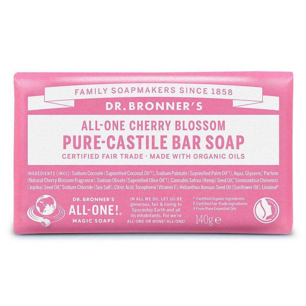 DR. Bronner's Jábon Pastilla Bio 140 Grs Flor Cer Unisex