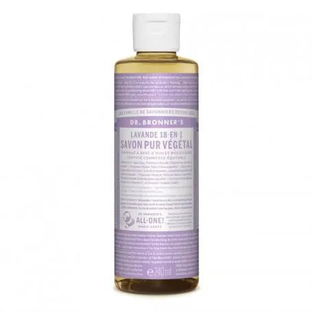 DR. Bronner's Jábon Líquido Bio 240 ml Lavanda Unisex