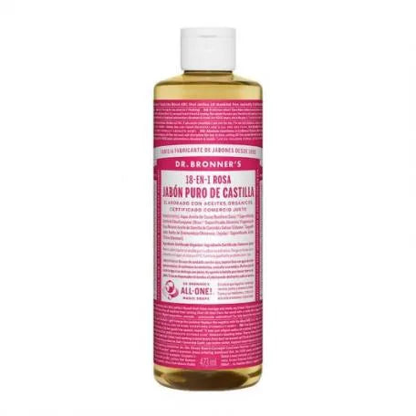 DR. Bronner's Jábon Líquido Bio 475 ml Rosas Unisex
