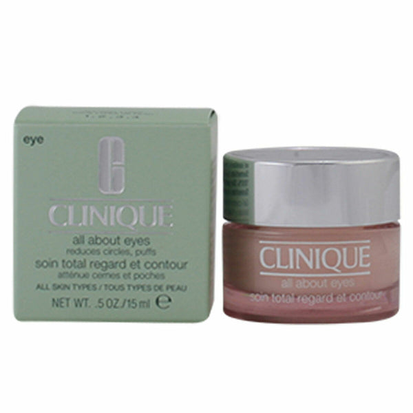 Clinique All About Eyes – Eye Contour Cream for Unisex, 15 ml