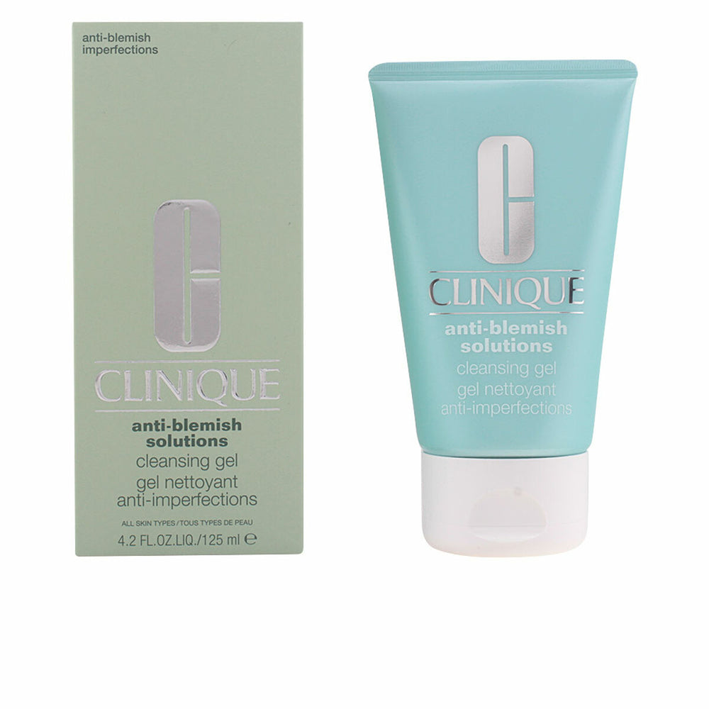 Clinique Anti-Blemish Solutions – Cleansing Gel for Unisex, 125 ml