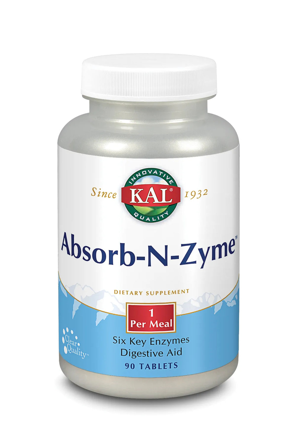 KAL Absorb N Zyme 90 Tabletas