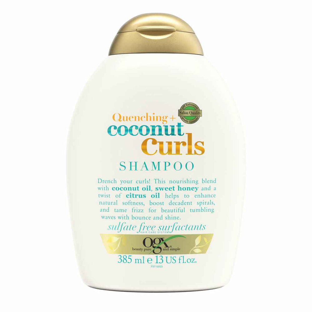 OGX Coconut Curls Hair – Shampoo Unisex, 385 ml
