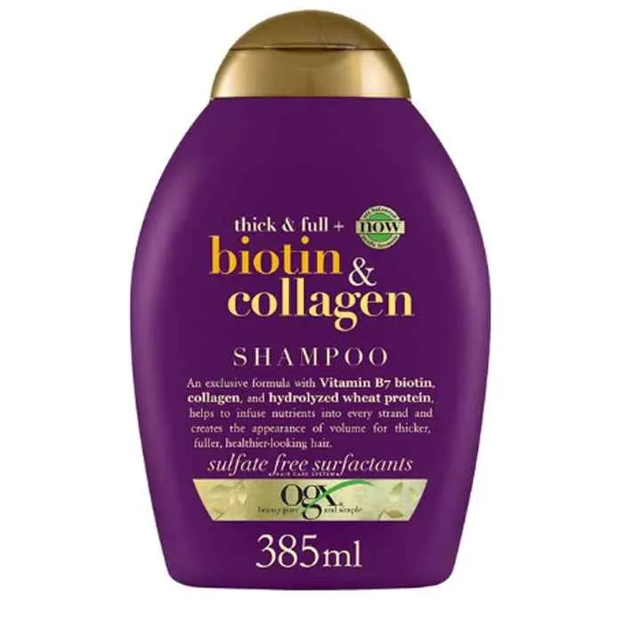 OGX Biotin&Collagen – Shampoo Unisex, 385 ml