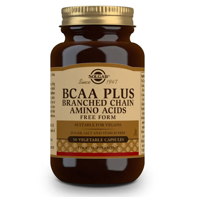Solgar B.C.A.A. Plus, 50 capsules