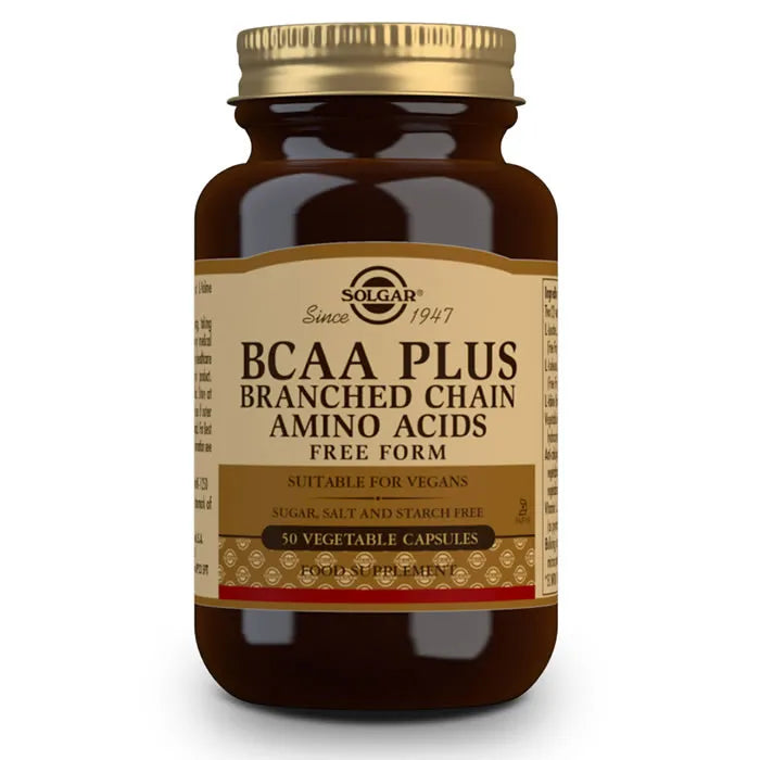 Solgar B.C.A.A. Plus, 50 capsules