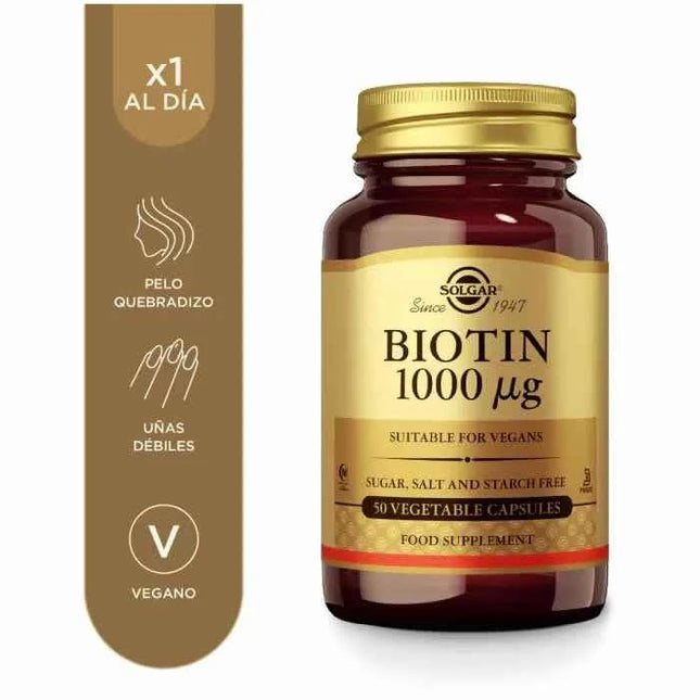 Solgar Biotin 1000 µg 50 Caps