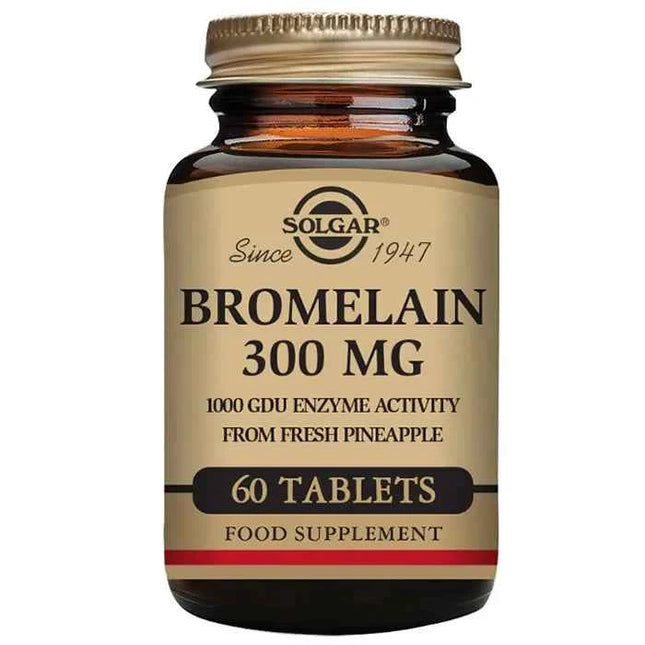 Solgar Bromelain 300mg, 60 capsules