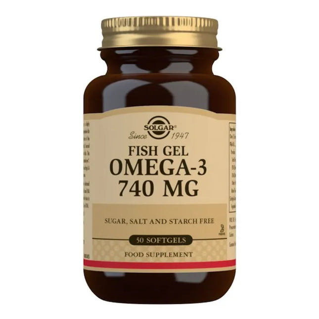 Solgar Fish – gel Omega 740mg 50 Softgels