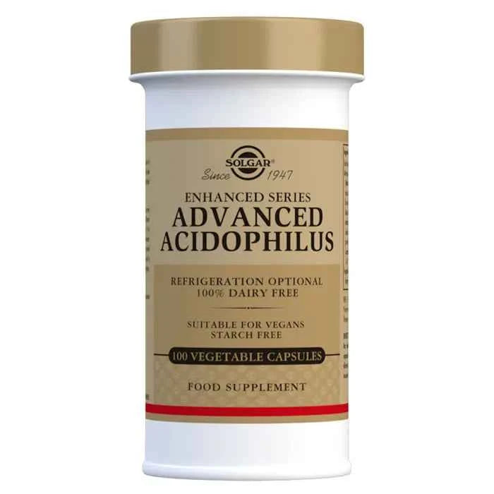 Solgar AcidoPhilus Advanced, 100 capsules