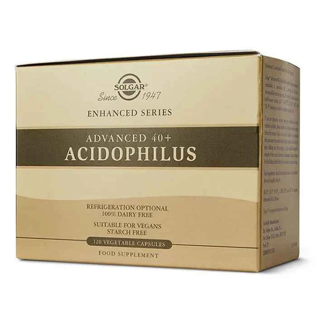 Solgar Advanced 40+ Acidophilus, 120 capsules