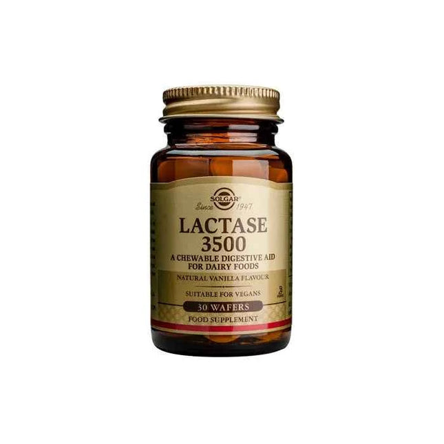 Solgar Lactase 3500, 30 tablets