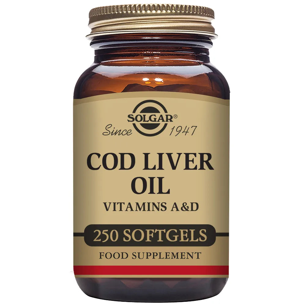 Solgar Cod Liver Oil, 250 capsules
