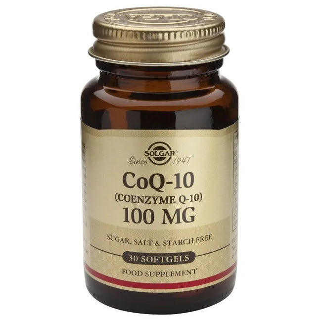 Solgar Coenzyme Q-10 100mg, 30 capsules
