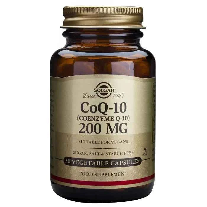 Solgar Coenzyme Q-10 200mg, 30 capsules