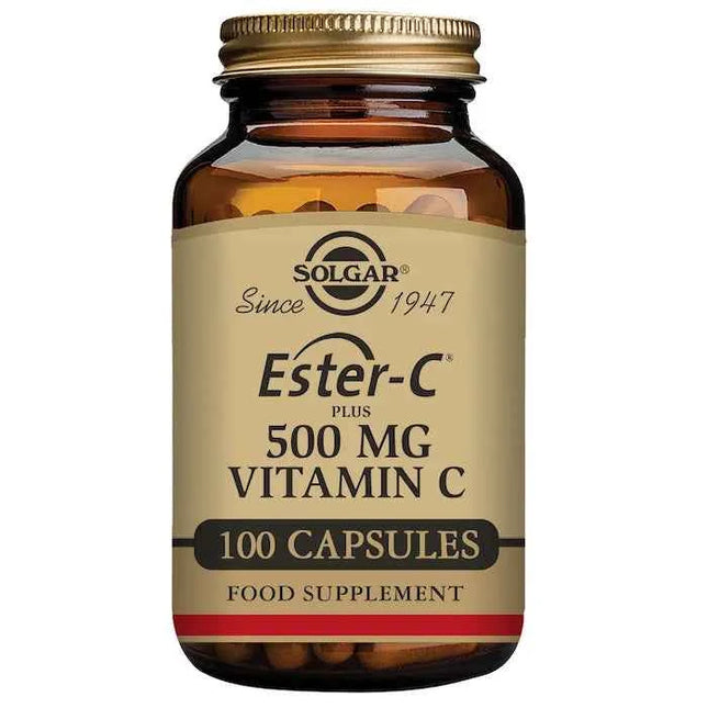 Solgar Ester-C Plus 500mg, 100 capsules