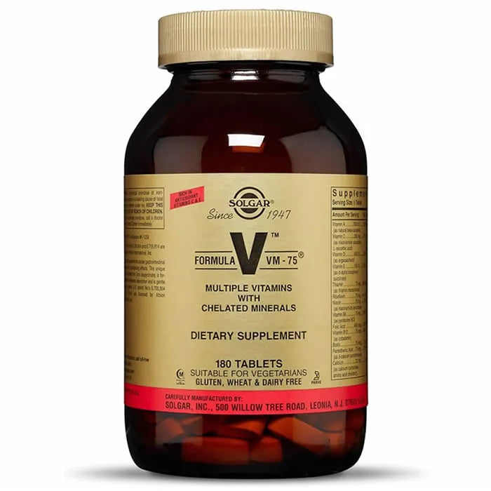 Solgar VM-75, 180 tablets
