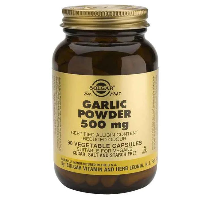 Solgar Garlic Controlled Organic Farming, 90 capsules