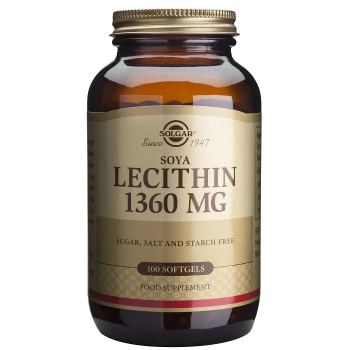 Solgar Lecithin 1360mg 100 Soft – gels