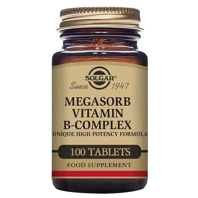 Solgar Megasorb B Complex 50, 100 tablets