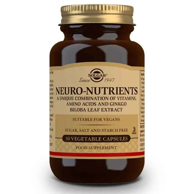 Solgar Neuro Nutrients, 30 capsules