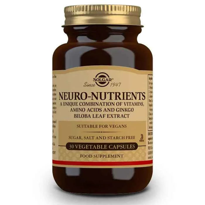 Solgar Neuro Nutrients, 30 capsules