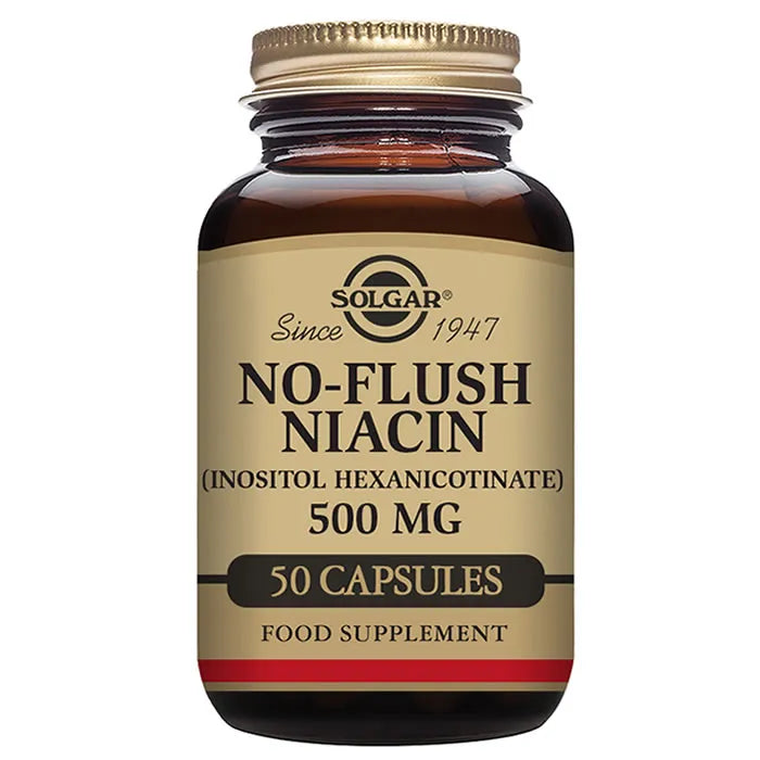Solgar Niacin Non-Blushing Unisex, 50 capsules