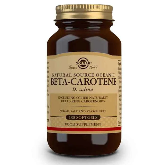 Solgar Beta-carotene 100% 7mg, 180 capsules