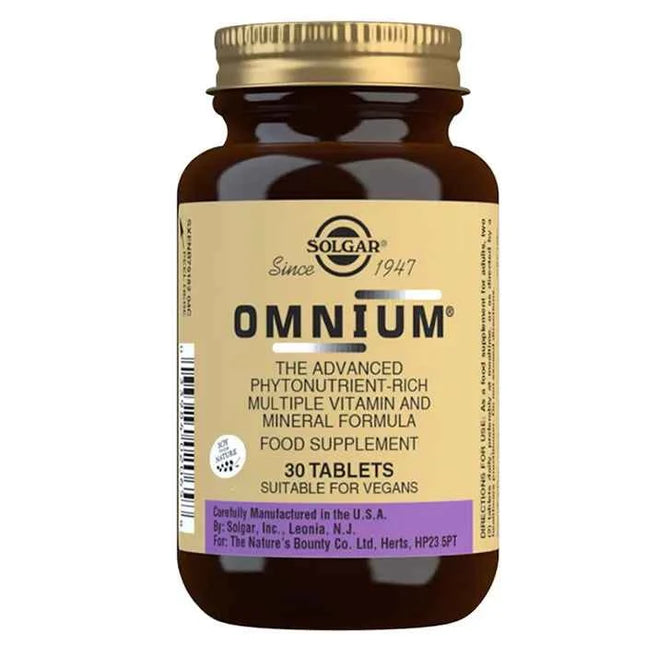 Solgar Omnium, 30 tablets