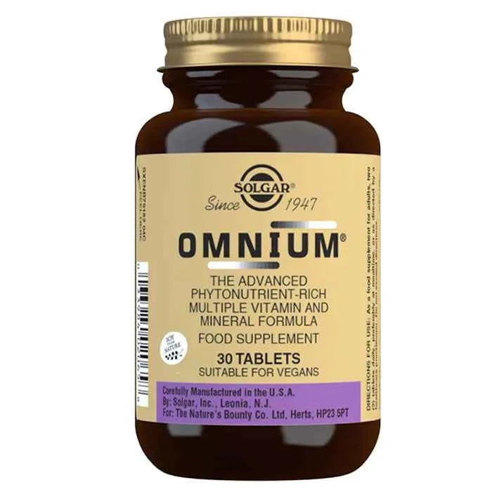 Solgar Omnium, 30 tablets