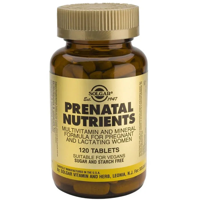 Solgar Prenatal Nutrients, 120 tablets
