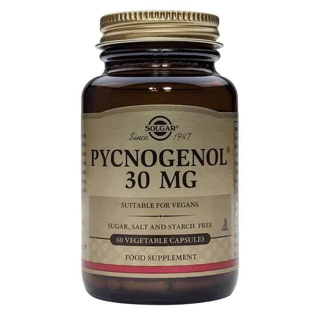 Solgar Pycnogenol 30mg, 60 capsules