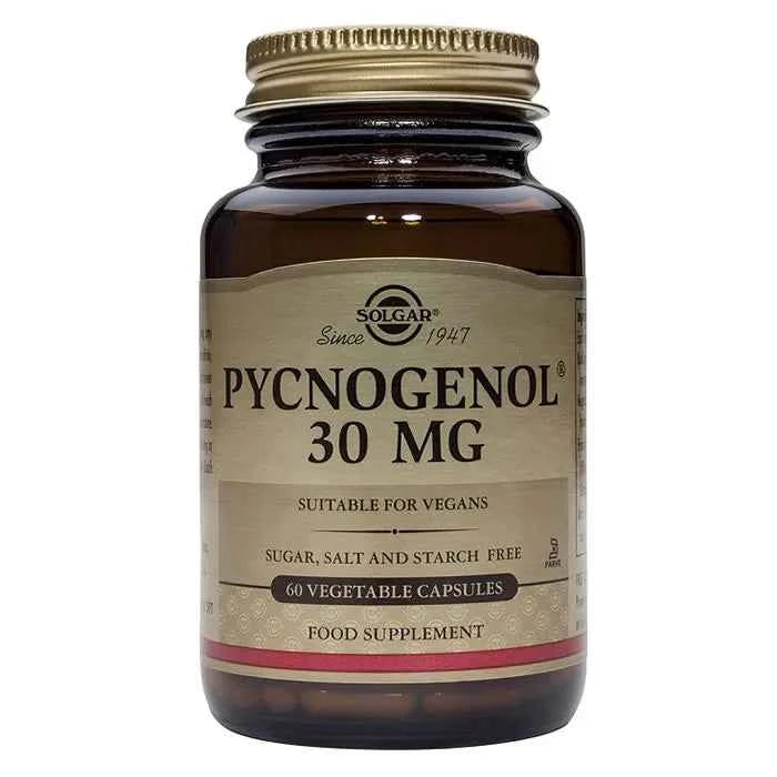 Solgar Pycnogenol 30mg, 60 capsules