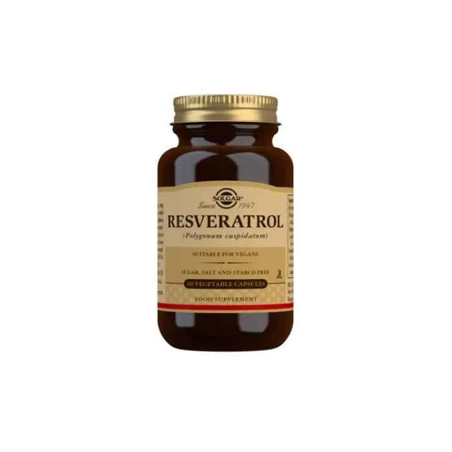 Solgar Resveratrol 100mg, 60 capsules