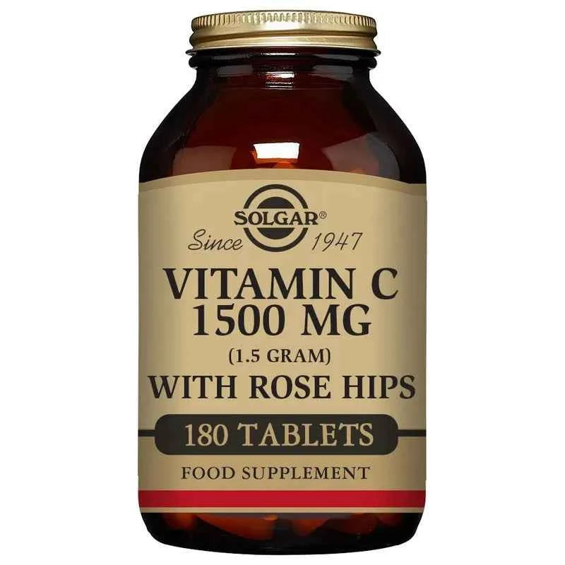 Solgar Vitamin C 1500mg, 180 tablets