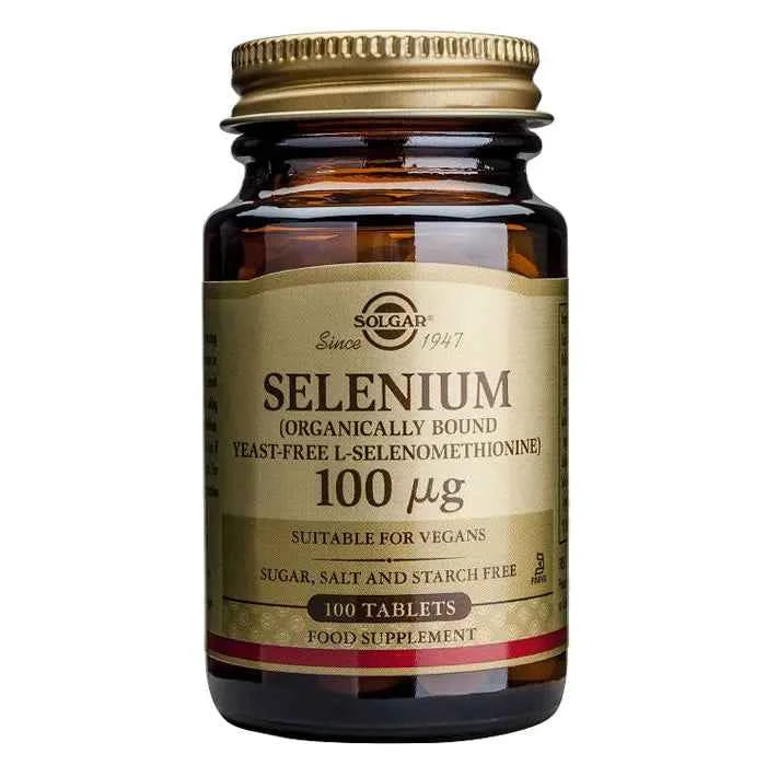 Solgar Selenium 100µg, 100 tablets