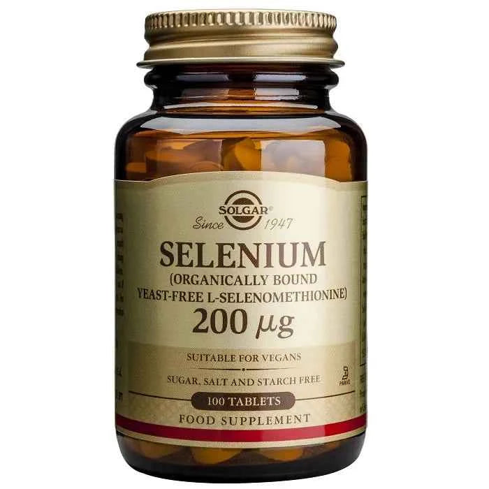 Solgar Selenium 200µg, 50 tablets