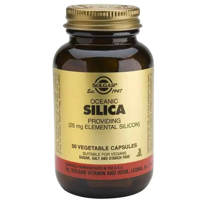 Solgar Ocean Silica 25mg, 50 capsules