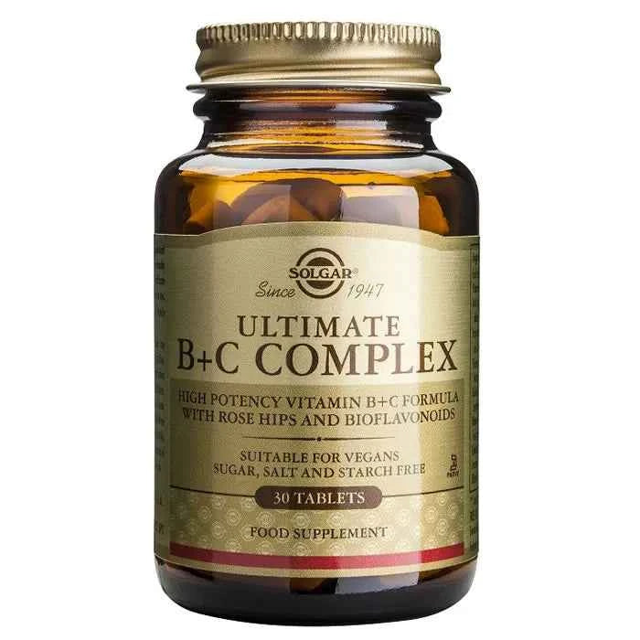 Solgar Ultimate B+C Complex, 30 tablets