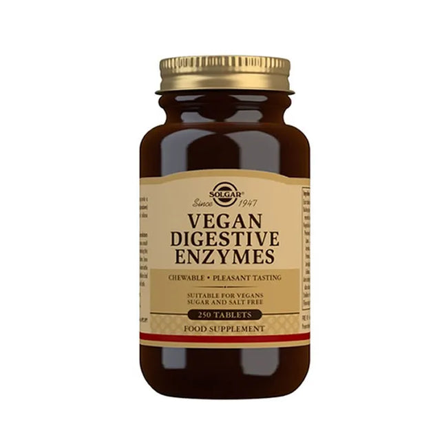 Solgar Vegan Digestive Enzymes, 250 tablets