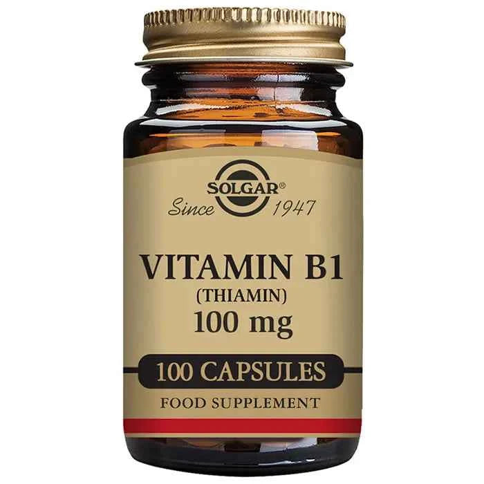Solgar Vitamin B1 100mg, 100 capsules
